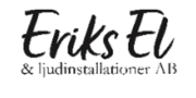 Eriks El & Ljudinstallationer AB (logotyp)