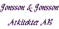Jonsson & Jonsson Arkitekter AB (logotyp)