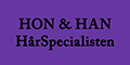 HON & HAN HÅRSPECIALISTEN (logotyp)