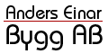 Anders Einar Bygg AB (logotyp)
