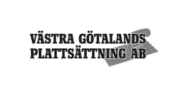 Västra Götalands plattsättning AB (logotyp)