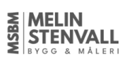 Melin och Stenvall Bygg & Måleri AB (logotyp)
