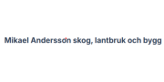 Mikael Andersson skog, lantbruk och bygg (logotyp)