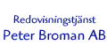 Redovisningstjänst Peter Broman AB (logotyp)